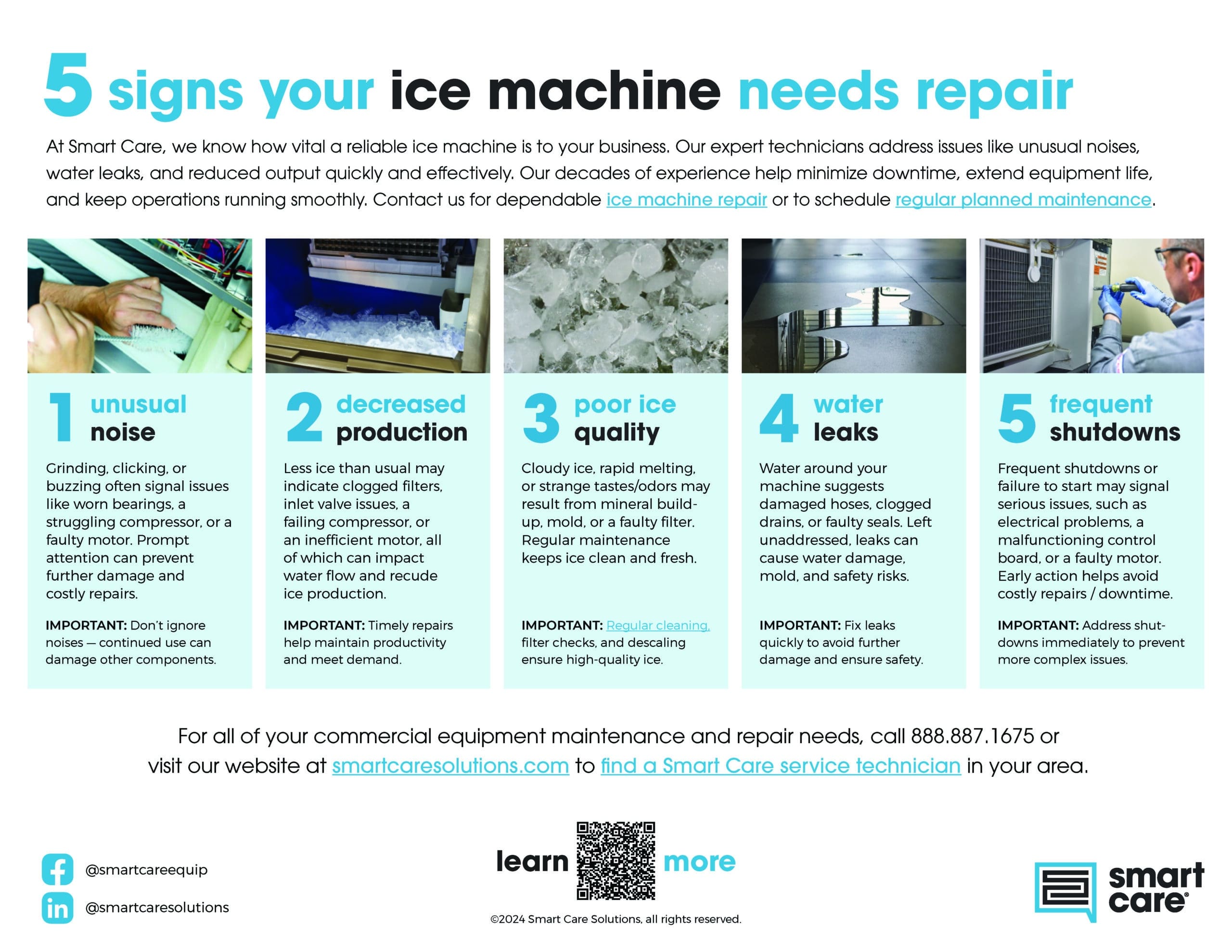 5 Signs Your Ice Machine Needs Repair