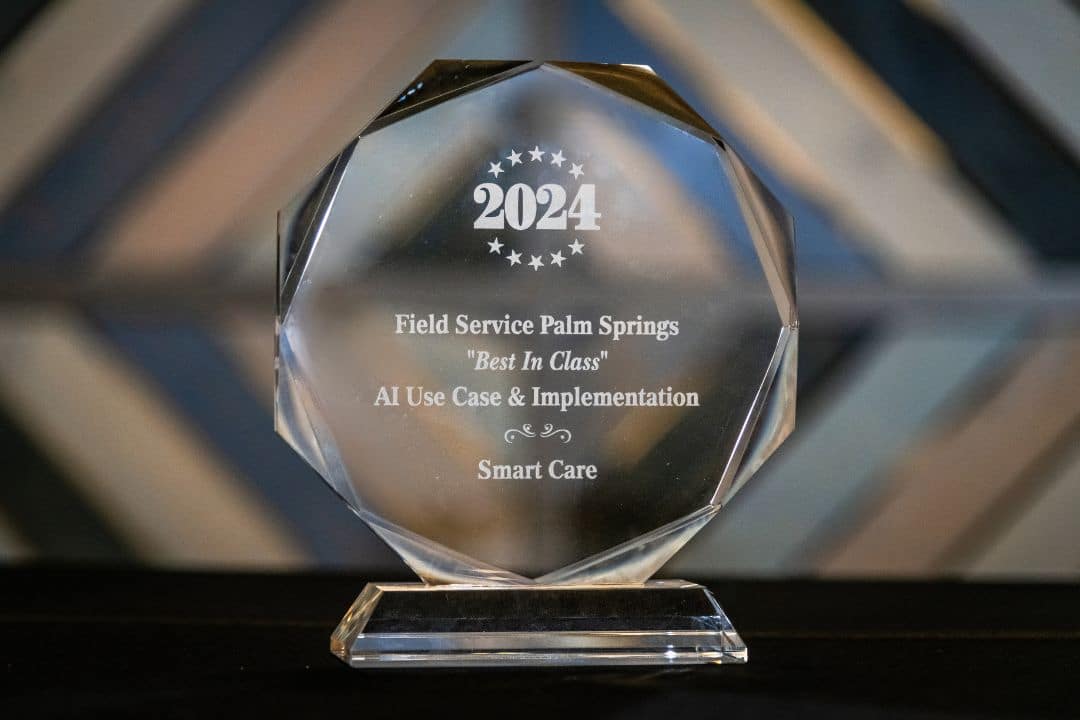 Photo of award