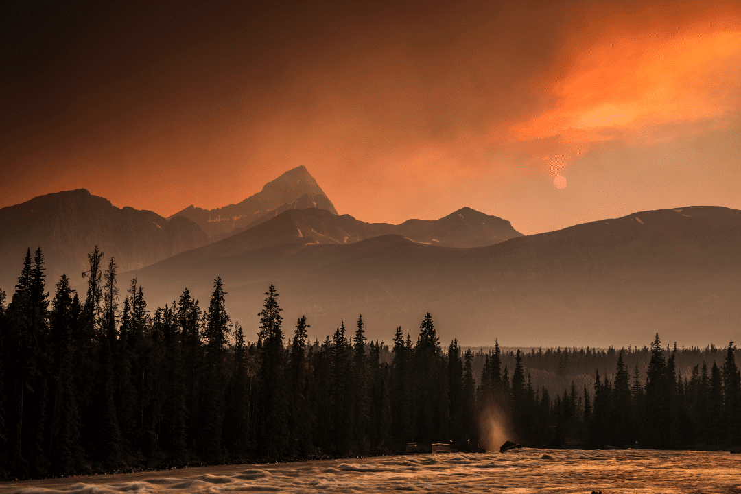 poor air quality from Canadian wildfire smoke
